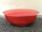Vintage Pyrex Red Square Hostess Casserole W/Lid 515B-015 11/2QT. Made In USA