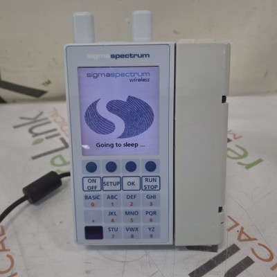 Baxter Sigma Spectrum w/ A/B/G/N Battery Infusion Pump
