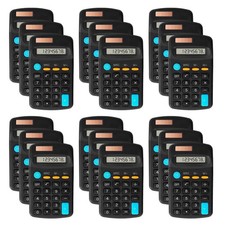 18 Pack Basic Calculators for Students, Pocket Calculator Bulk Classroom Mini...
