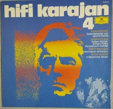 12" Vinyl - hifi karajan 4 - H.v. Karajan / Berliner Philharmoniker