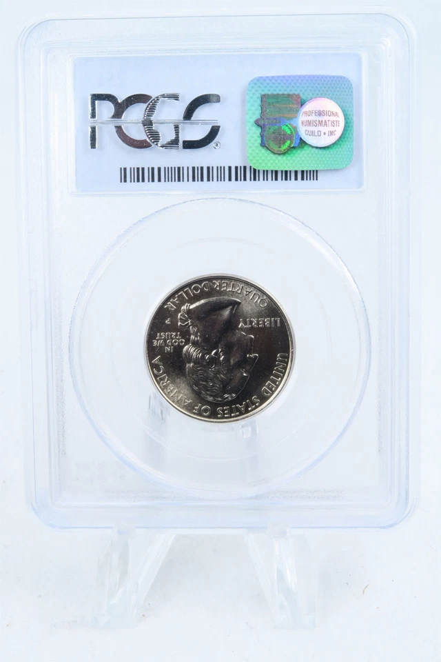 1999-P PCGS MS66 New Jersey State Quarter Business Strike 25C - Image 2 of 2