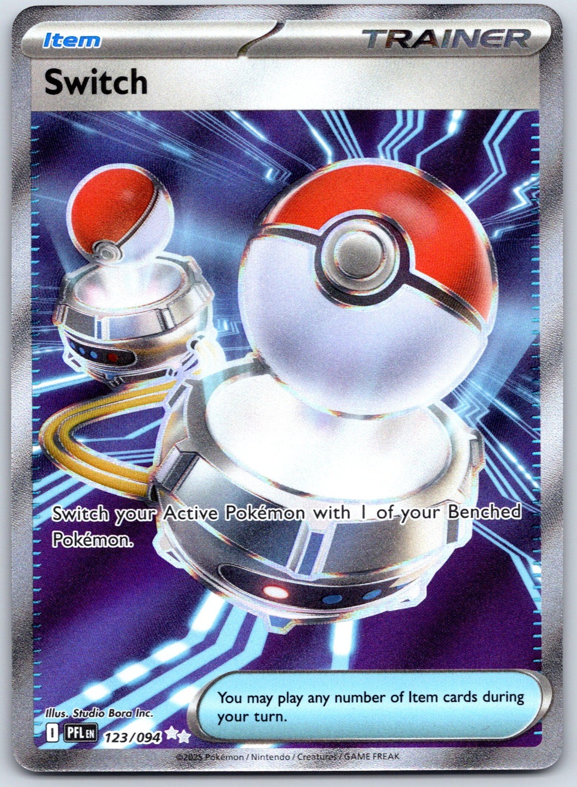 Switch Ultra Rare Holo 123/094 ME02: Phantasmal Flames NM