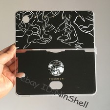 Hot Nintendo DSi LL Black White Sketch Legendary Monster Custom Protective Case