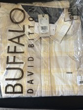 Buffalo David Bitton Milk plaid shirt - Mens L