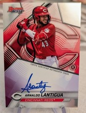 2025 Bowman's Best Arnaldo Lantigua On Card Auto Cincinnati Reds Best Of 2025