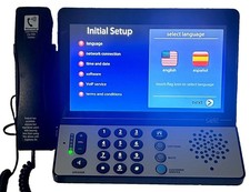 CapTel 2400i Captioned Telephone VoIP Tested w/ Box Manuals Adapter