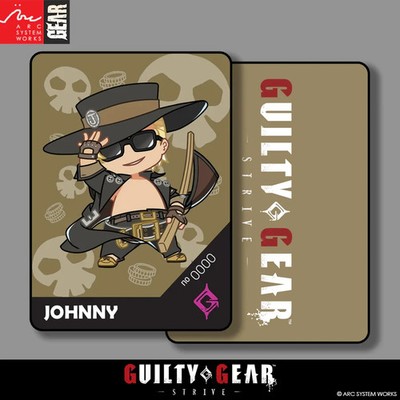 Guilty Gear Strive Johnny Chibi Collectible Card Event Exclusive GGST Rare