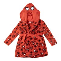 Schlafrock Koralle Vlies Anwendungen Spiderman Rot - 3 Alter Weiblich Cerdà