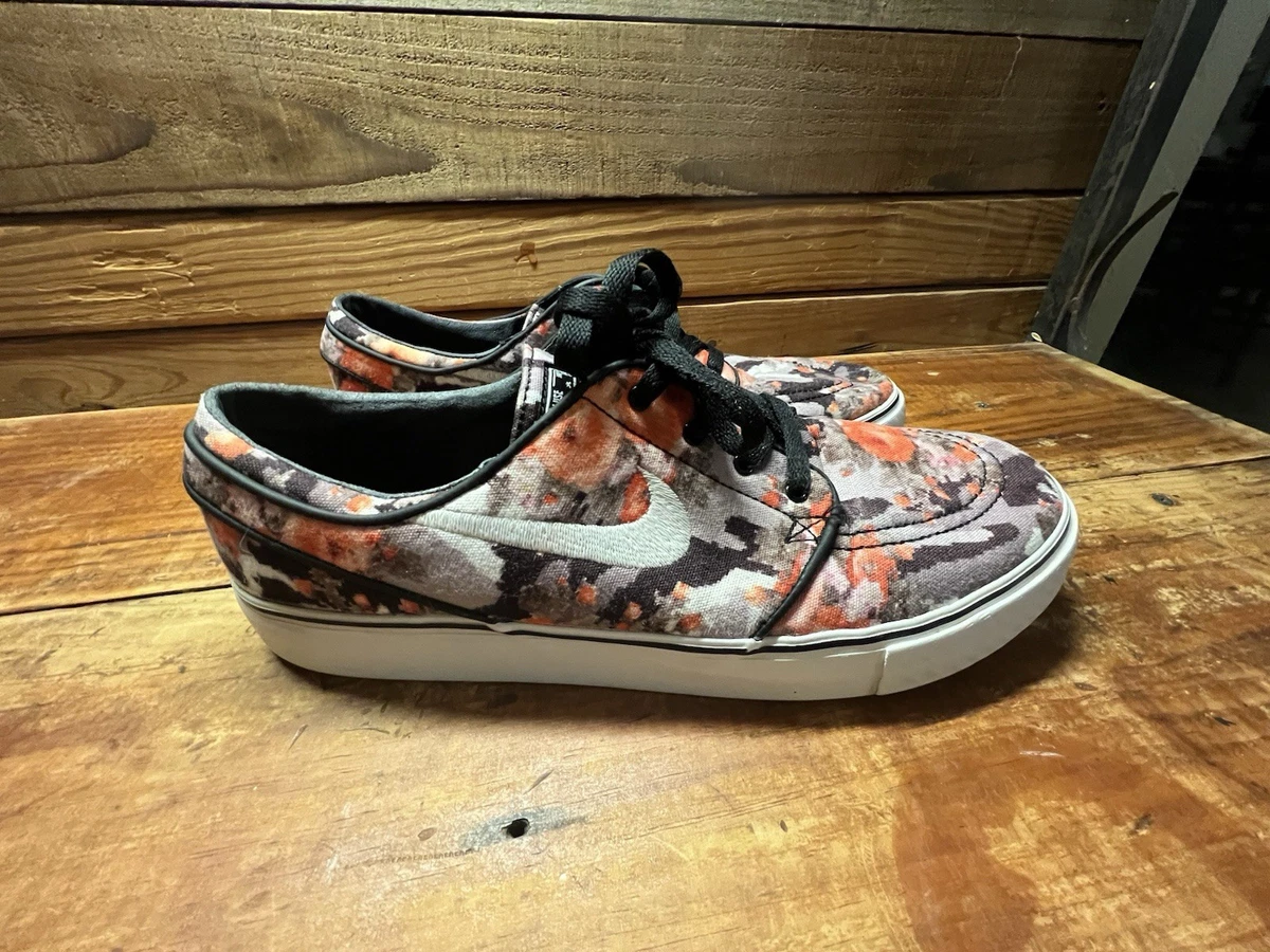 Preços baixos em Nike Zoom Stefan Janoski Pr Orange Digi Floral | eBay