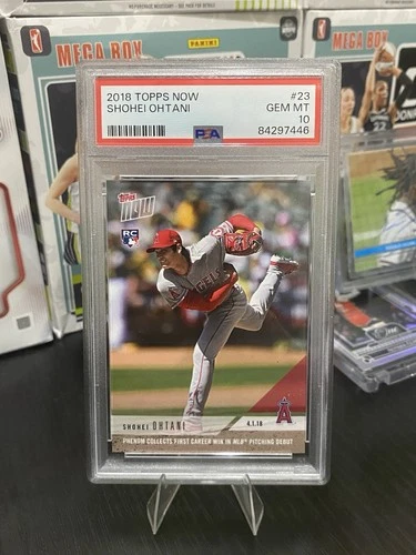 2018 Topps Now - Shohei Ohtani #23 /5920 (RC) PSA 10