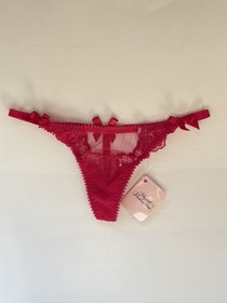Agent Provocateur LACY Lace Thong in Pink Ret:$150 New w/Tags