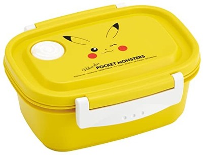 Skater Easy & Light Bento Box Pokémon Pikachu Face Small 430ml Microwaveable