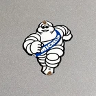 VINTAGE MICHELIN TIRE MAN  PORCELAIN SIGN CAR GAS OIL MOTORCYCLE