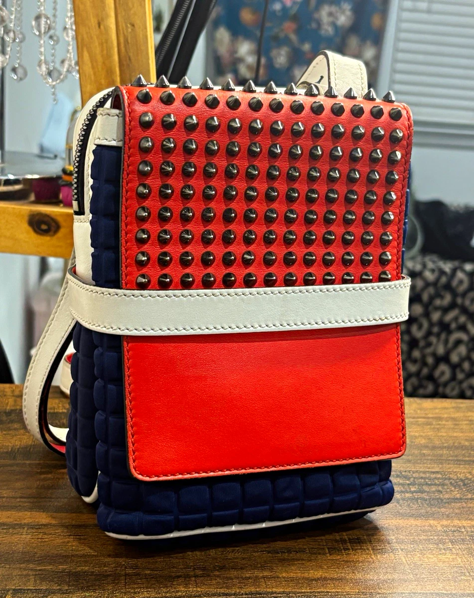 Christian Louboutin Women's Leather Exterior Blue Bags & Handbags