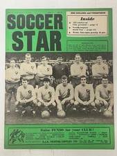 1967 SOCCER STAR 20-01-1967 NORWICH CITY TEAM GROUP CHELSEA STOKE LEICESTER