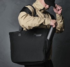 Alpaka NWT Black Metro Tote Laptop Axoflux 210D Water Resistant Commuter Travel