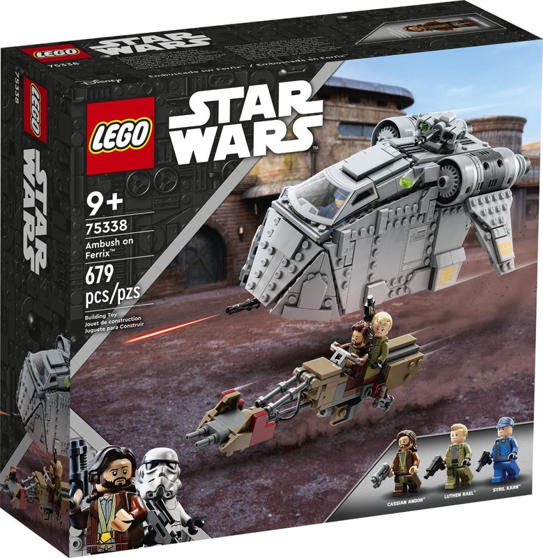 Lego STAR WARS 75338 Ambush on Ferrix Andor Series Set🔻NEW / WITH FIGURES🔻