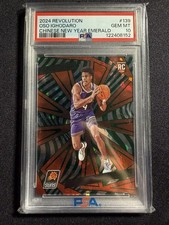 2024-25 Panini Revolution - Oso Ighodaro #139 Chinese New Year Emerald /88 (RC)