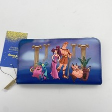 Cartera sin asas Disney Danielle Nicole Disney Hércules y Megara Cast con cremallera alrededor