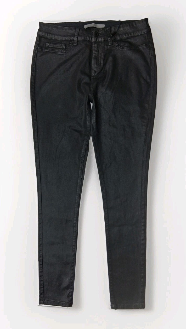 Yummie Faux Leather Pants Womens Size 10 Skinny Leggings 30