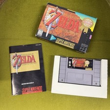 The Legend Of Zelda A Link To The Past (Super Nintendo SNES) Excellent Condition