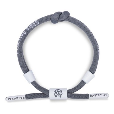 Men's Grey and White Aurora Rastaclat Bracelet