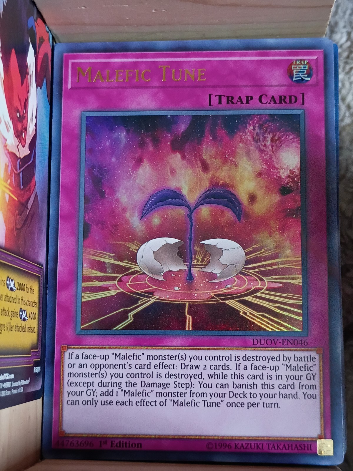 Malefic Tune DUOV-EN046 Duel Overload 1st Edition