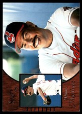Dennis Martinez 1996 Select #142 Indians MLB READ FREE SHIPPING AutographDen