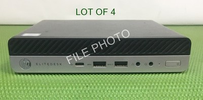 (Lot of 4) HP EliteDesk 800 G3 Mini 35W | i5-6500T | 8GB | - no OS/SSD/WIFI