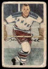 1953-54 Parkhurst Leo Reise New York Rangers #65