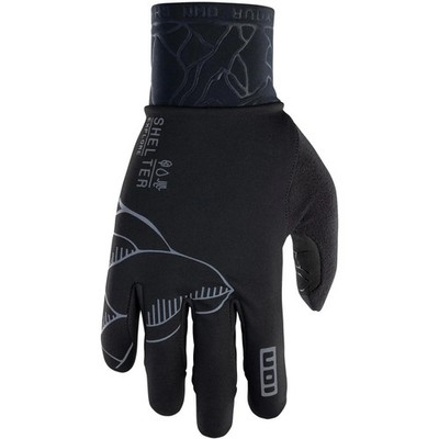 ION MTB-Handschuhe Shelter Explore Schwarz