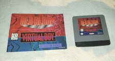 1995 Nintendo Virtual Boy Red Alarm with Manual And Dust Cover Tested Video Game