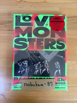 BABYMONSTER LOVE MONSTERS JAPAN FAN CONCERT 2025 Limited Blu-ray SRXL626