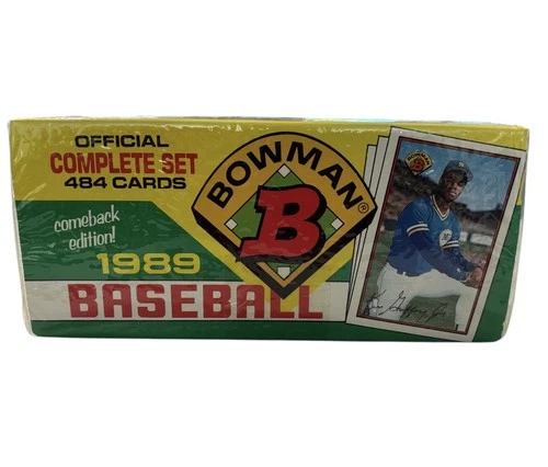 1989 Bowman Baseball Cards Complete Factory Sealed Set (1-484) Ken Griffey Jr RC