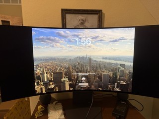 LG 39 Inch UltraGear OLED WQHD 240Hz 0.03ms 800R Curved Gaming Monitor Open Bo