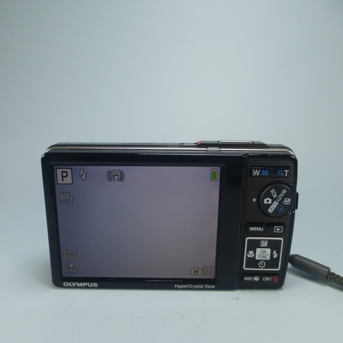 Olympus Digital Camera Mju 7020 12.0MP Blue Tested *Read* for sale