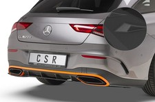Heck Ansatz Spoiler Tuning Diffusor für Mercedes Benz CLA X118 AMG-Line HA265