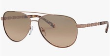 Michael Kors Sunglasses San Juan MK1047 101413 59mm Rose Gold/Khaki Gradient...