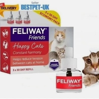 3 x 30 Day Refill Value Pack 48ml Feliway 3 Pack Optimum