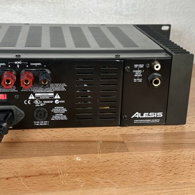 Alesis パワーアンプ RA 150 Alesis RA150 Rack Mount Professional Studio Reference Amplifier