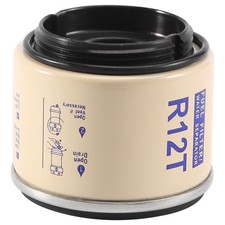 2X(R12T Kraftstoff- / Wasser Abscheider  Motor für 40R 120AT S3240 NPT ZG1/3612