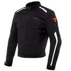 GIACCA MOTO ESTIVA DAINESE HYDRAFLUX 2 AIR D-DRY TRASPIRANTE NERO BIANCO