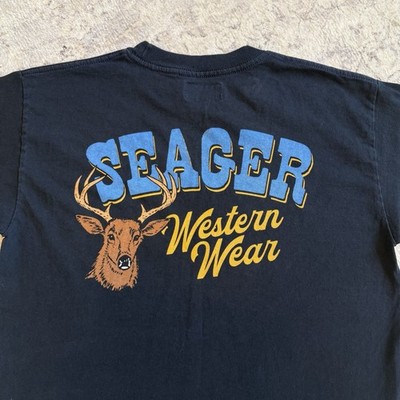 Seager Western Wear Grit Company Shirt Size M