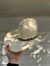 Stetson Shantung Panama 8X Straw Cowboy Hat  7 Oval Western USA