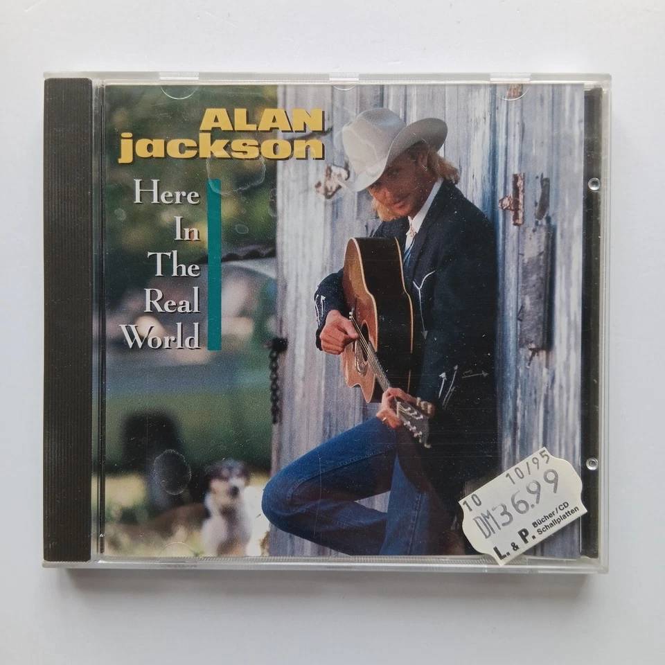 Alan Jackson Here In The Real World CD 1989 Arista BMG 260 817