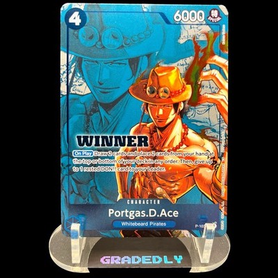 Portgas.D.Ace P-103 Winner Pack 2026 Vol.2 Promo One Piece Card Game ENG NM