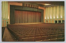 Postcard THE EDWARD C. ELLIOTT HALL OF MUSIC Purdue University West Lafayette IN