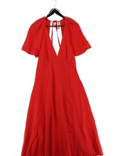 Nobody's Child Maxi Dress UK14 in Red