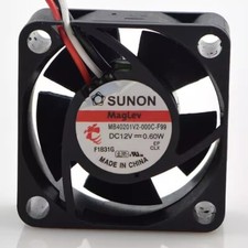 SUNON MB40201V2-000C-F99 4020 12V 0.60W 4CM Cooling Fan