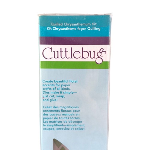 Cricut Provo Craft Cuttlebug Quilling Kit, Chrysanthemum NEW - Picture 4 of 5